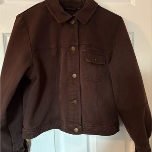 Super soft and stylish Women's Brown Denim Jacket